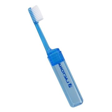 Travel toothbrush with protective cover Lactona