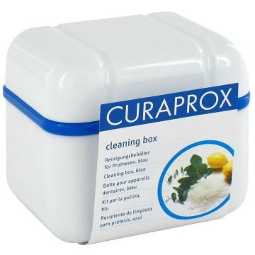 Box for dentures/braces cleaning from Curaprox