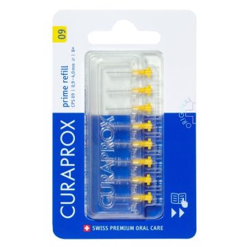 Curaprox CPS 09 prime YELLOW interdental brushes (8 pcs.) (refill)
