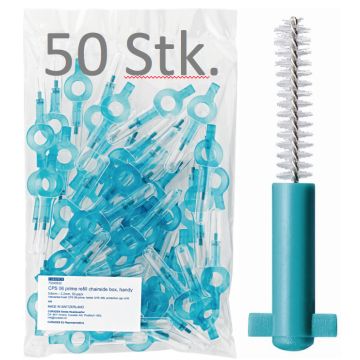 Curaprox CPS 06 prime TÜRKIS 50x Interdentalbürsten & Halter