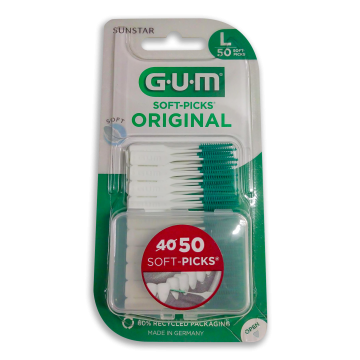 GUM Soft-Picks LARGE (40 pièces)