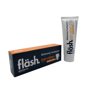 fläsh. Whitening Toothpaste Orange-Ginger