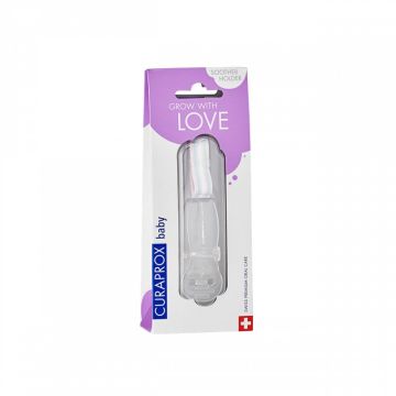 Curaprox Baby Schnullerhalter transparent