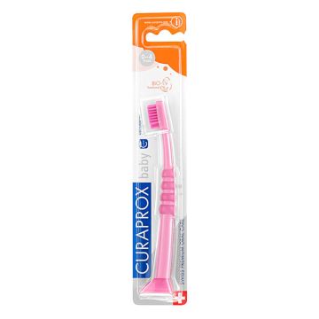 Curaprox baby toothbrush, pink