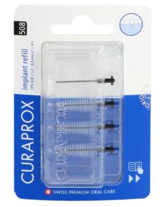 Curaprox CPS 508 implant refill schwarz (4 Stk.)