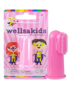 Finger toothbrush for babies from Wellsamed