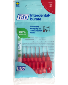 TePe RED 0.5 mm (8 pcs.) Interdental Brush Original
