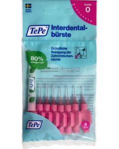 TePe PINK 0.4 mm (8 pcs.) Interdental Brushes Original