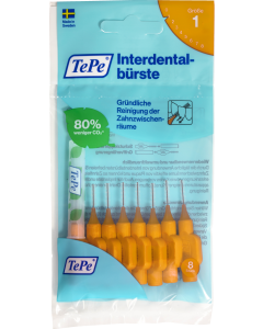 TePe ORANGE 0.45 mm (8 pcs.) Interdental Brushes Original 