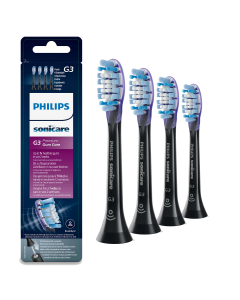 Philips Sonicare G3 Premium Gum Care Ersatzbürsten BLACK (4 Stk.)
